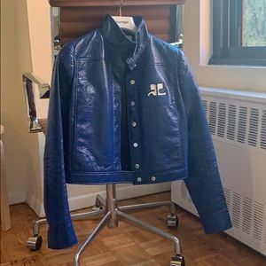 Courreges vinyl jacket
